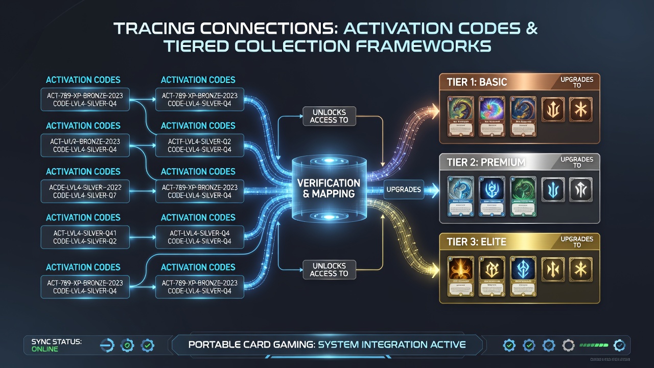 Darstellung von gestaffelten Systemen und Code-Integration in Gaming-Apps